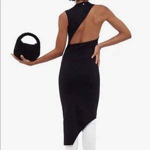 Simon Miller Women's Pica Asymmetric Open Back Dress